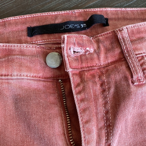 Joe’s jeans in size 26 made in USA unique faded red – rose colour. - Picture 10 of 12